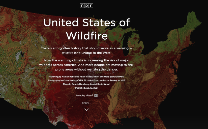 United States of Wildfire StoryMap